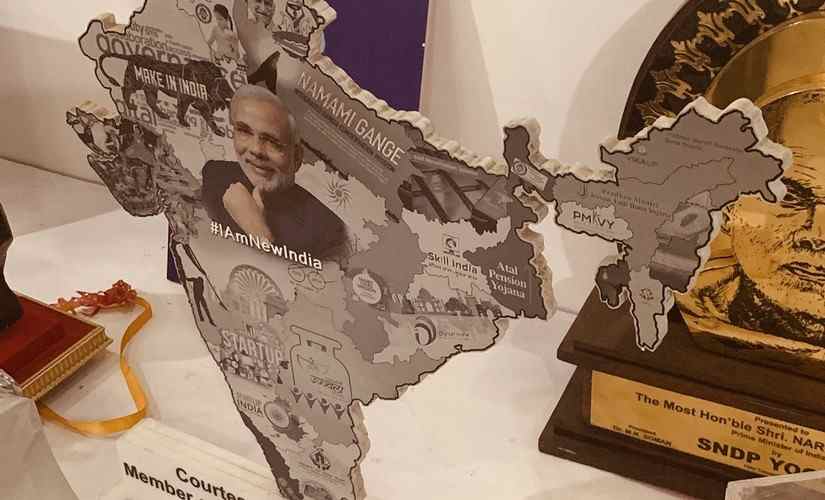 Mementoes received by Prime Minister Narendra Modi are being auctioned by the govt toshakhana. Image courtesy: Pallavi Rebbapragada