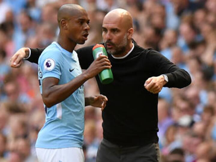 Premier League: Pep Guardiola believes Fernandinho can extend Manchester City career by moving to central defence