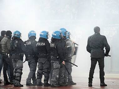 Europa League: Three people stabbed in mass brawl ahead of Lazio vs Sevilla match, say reports