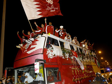 AFC Asian Cup 2019: Champions Qatar return home to a 'rapturous welcome' by country's ruler and thousands of fans AFC Asian Cup 2019: Champions Qatar return home to a 'rapturous welcome' by country's ruler and thousands of fans