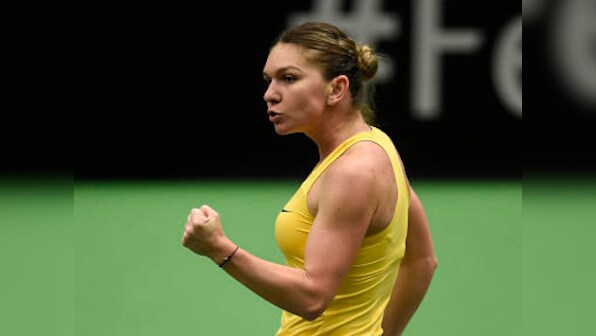 Fed Cup: Former number ones Karolina Pliskova and Simona Halep off to winning starts on opening day