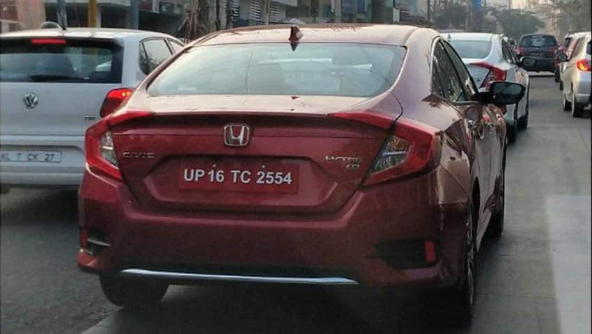 2019 Honda Civic said to launch in India by the end of this month. Image: TeamTBH
