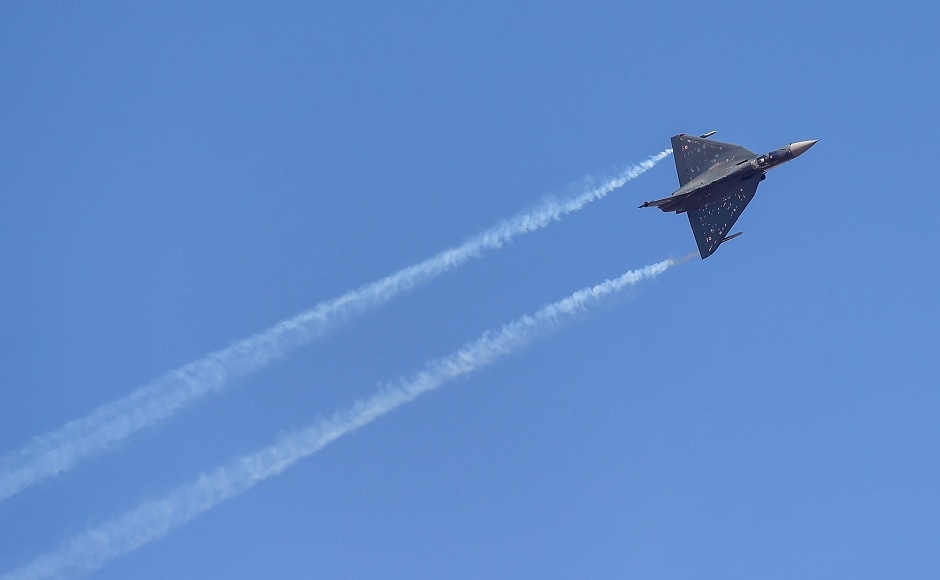 The Indigenous Light Combat Aircraft (LCA) paid homage to former prime minister Atal Bihari Vajpayee, who had named the fighter jet ‘Tejas’. PTI The Indigenous Light Combat Aircraft (LCA) paid homage to former prime minister Atal Bihari Vajpayee, who had named the fighter jet ‘Tejas’. PTI