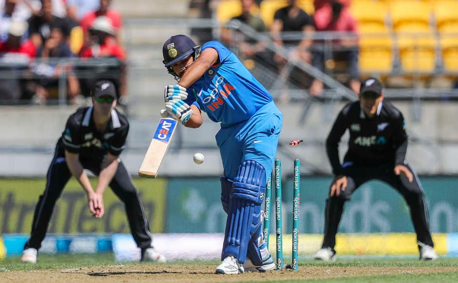 It was a brave decision from stand-in captain Rohit Sharma who won the toss and opted to bat first despite the outcome in the last game. However, India got off to a bad start, losing four wickets with just 18 on the board. Rohit, himself, was clean bowled for just 2 made off 16 balls. AP It was a brave decision from stand-in captain Rohit Sharma who won the toss and opted to bat first despite the outcome in the last game. However, India got off to a bad start, losing four wickets with just 18 on the board. Rohit, himself, was clean bowled for just 2 made off 16 balls. AP