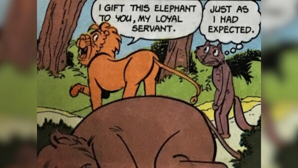 Amar Chitra Katha's dark side: Recalling the morbid story of a jackal who ate an elephant