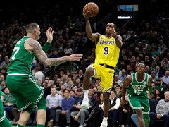 Nba Rajon Rondo Stars As Lakers Score Dramatic Victory Over Celtics Pascal Siakam Help Toronto Beat Hawks Sports News Firstpost