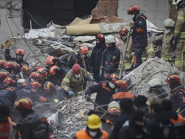 Toll rises to 21 in Turkey building collapse; rescue operations underway to pull out 35 feared trapped in debris Toll rises to 21 in Turkey building collapse; rescue operations underway to pull out 35 feared trapped in debris