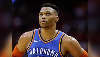 NBA: Russell Westbrook inspires Oklahoma City Thunder to beat Houston Rockets; Los Angeles Clippers stun Boston Celtics