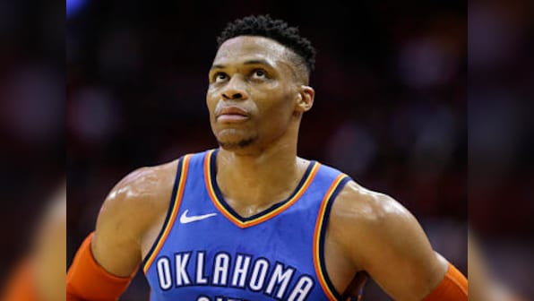 NBA: Russell Westbrook inspires Oklahoma City Thunder to beat Houston Rockets; Los Angeles Clippers stun Boston Celtics