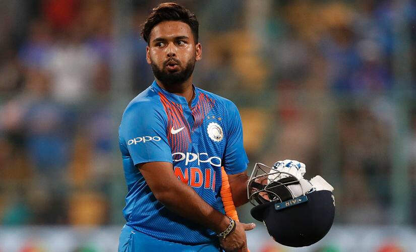 Rishabh Pant had a second consecutive failure after he walked back for 1 against his name in second T20I. AP