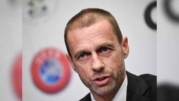 Re-elected UEFA president Aleksander Ceferin sends message to FIFA President Gianni Infantino, says won't be 'yes man'