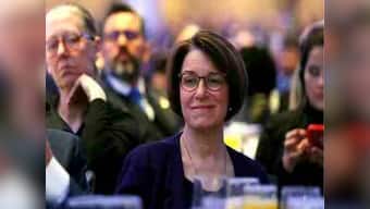 Democrat Senator Amy Klobuchar announces bid for 2020 presidential race with speech in the midst of snowstorm