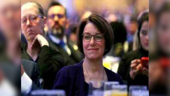 Democrat Senator Amy Klobuchar announces bid for 2020 presidential race with speech in the midst of snowstorm