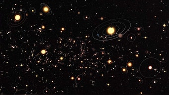 First possible radio signal emanating from an exoplanet about 51 light-years away, detected
