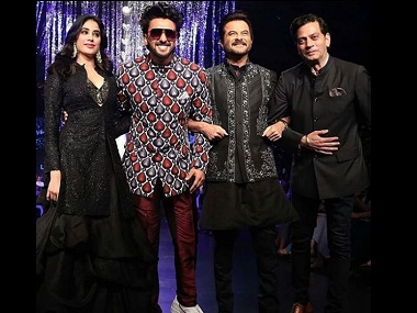 Lakme Fashion Week 2019: Anil Kapoor walks the ramp with Ranveer Singh, niece Janhvi Kapoor Lakme Fashion Week 2019: Anil Kapoor walks the ramp with Ranveer Singh, niece Janhvi Kapoor