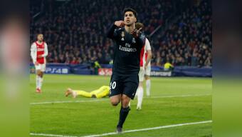 Champions League: Real Madrid ride on late winner from Marco Asensio to beat Ajax as VAR decision clouds first leg