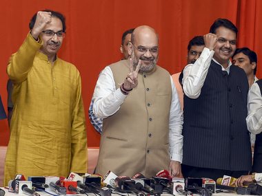BJP, Shiv Sena to contest from 135 seats each in Maharashtra polls, says Chandrakant Patil; calls Devendra Fadnavis ‘natural choice’ for CM BJP, Shiv Sena to contest from 135 seats each in Maharashtra polls, says Chandrakant Patil; calls Devendra Fadnavis ‘natural choice’ for CM