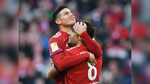 Bundesliga: Javi Martinez's winner against Hertha Berlin helps Bayern Munich bridge gap with Borussia Dortmund