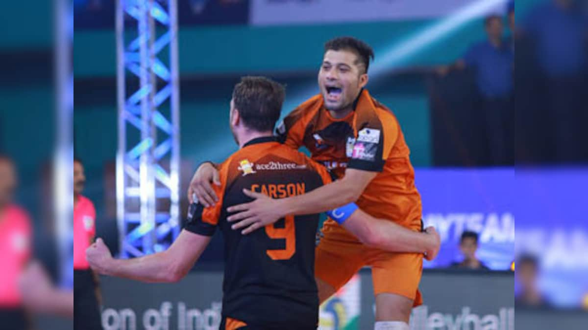 Pro Volleyball League 2019: Black Hawks Hyderabad come back from behind twice to beat U Mumba in thriller