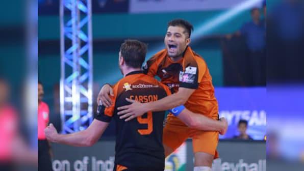 Pro Volleyball League 2019: Black Hawks Hyderabad come back from behind twice to beat U Mumba in thriller