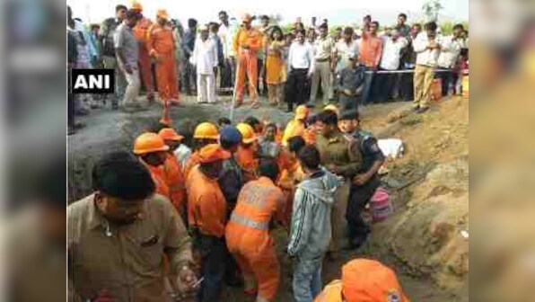 Six-year-old boy rescued from 200-feet-deep borewell after 16-hour rescue operation in Pune