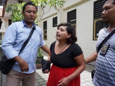 British woman, seen slapping Bali immigration officer in viral video, handed six-month jail term