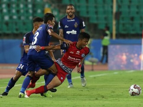 ISL 2018-19: NorthEast United FC make it to play-offs for first time ever after Jamshedpur FC draw Chennaiyin FC ISL 2018-19: NorthEast United FC make it to play-offs for first time ever after Jamshedpur FC draw Chennaiyin FC