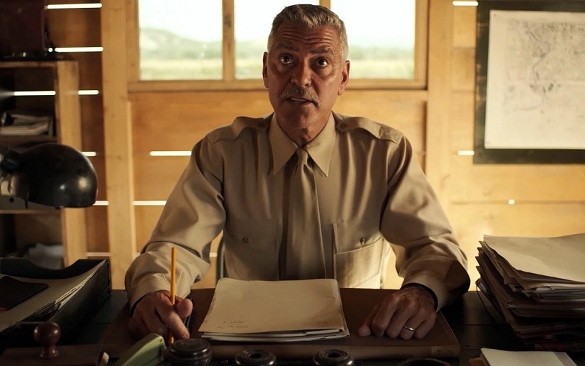 George Clooney in a still from Catch-22 teaser. Hulu