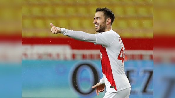 Ligue 1: Cesc Fabregas' first goal in France helps Monaco edge past Toulouse; Marseille slump to defeat at Reims
