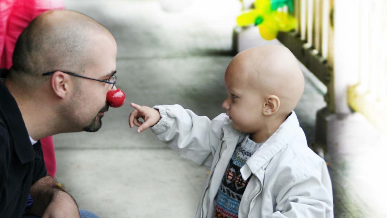 Childhood cancer is as real and as much a threat to health as cancer in adults. Image credit: CURE Childhood Cancer Association
