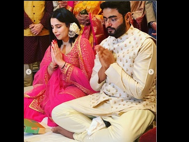 Priyanka Chopra, Nick Jonas are in Delhi to attend her brother Siddharth's engagement ceremony Priyanka Chopra, Nick Jonas are in Delhi to attend her brother Siddharth's engagement ceremony