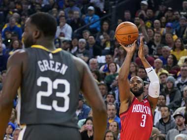 NBA: Rockets beat Warriors despite missing leading scorer James Harden through illness; Jrue Holiday powers Pelicans to victory NBA: Rockets beat Warriors despite missing leading scorer James Harden through illness; Jrue Holiday powers Pelicans to victory