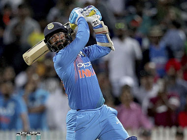 Dinesh Karthik says he backed himself to hit six after denying single in final T20I against New Zealand Dinesh Karthik says he backed himself to hit six after denying single in final T20I against New Zealand