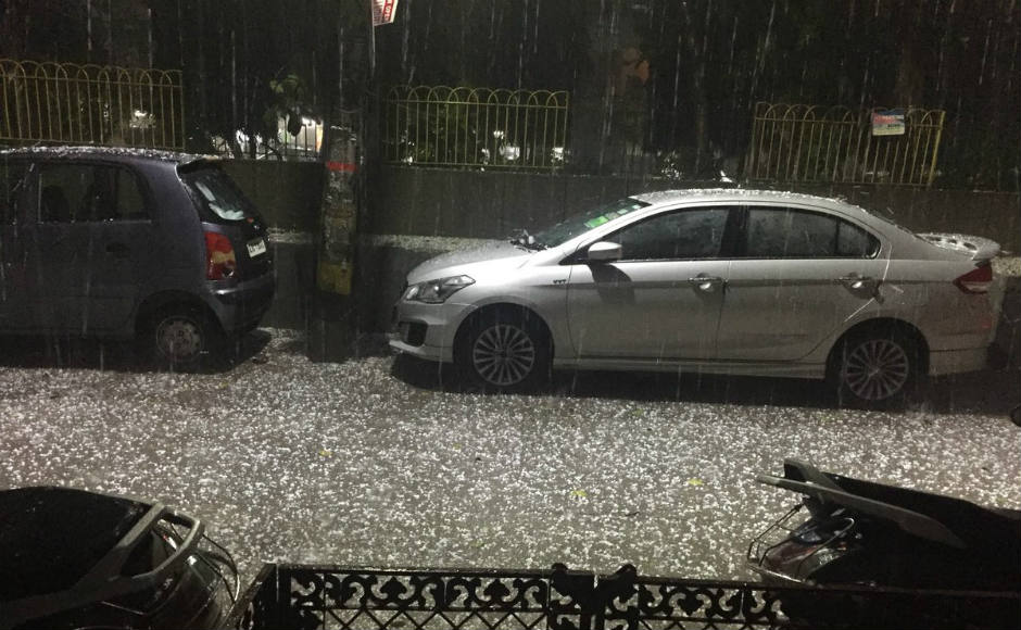 The weather change was caused by a western disturbance, an official said. Image courtesy: @@JaspreetSSahni/Twitter The weather change was caused by a western disturbance, an official said. Image courtesy: @@JaspreetSSahni/Twitter