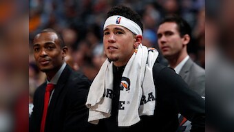 NBA: Defending champion Devin Booker up against Stephen and Seth Curry, Dirk Nowitzki in All-Star three-point contest