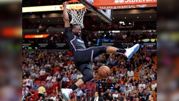 NBA: Dwyane Wade banks last-gasp three-pointer to secure win for Miami; Bucks improve league-best to 47-14