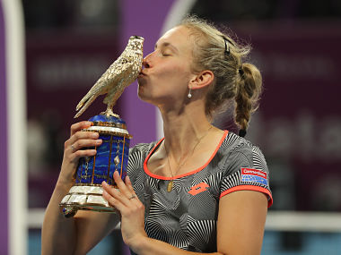 Qatar Open 2019: Elise Mertens shrugs off back pain to beat World No 3 Simona Halep for biggest win of career
