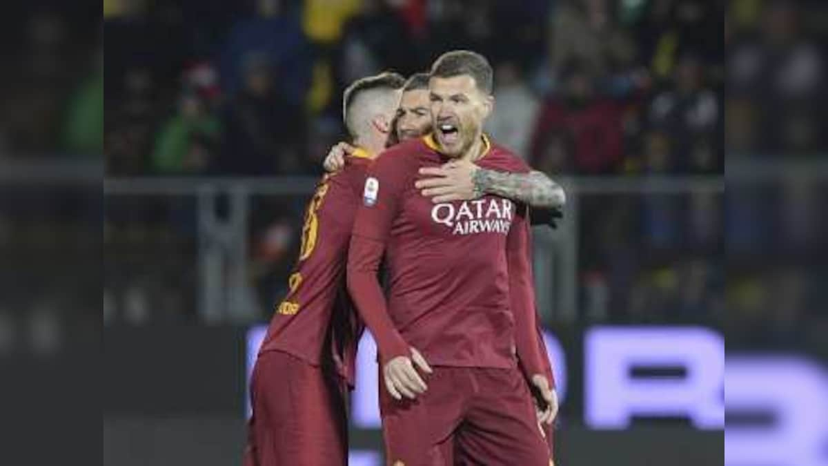 Serie A: Edin Dzeko nets 95th-minute winner to hand AS Roma thrilling win over Frosinone; Torino see off Atalanta