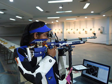 ISSF Junior World Cup: Elavenil Valarivan wins 10m air rifle gold; India clinch team gold with junior world record ISSF Junior World Cup: Elavenil Valarivan wins 10m air rifle gold; India clinch team gold with junior world record