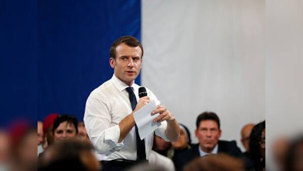 French President Emmanuel Macron 'unhappy' that 2024 Olympics is failing poorest districts of Paris