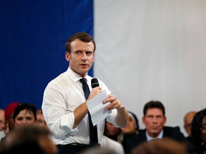 French President Emmanuel Macron 'unhappy' that 2024 Olympics is failing poorest districts of Paris