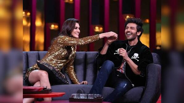 Koffee with Karan season 6: Kartik Aaryan, Kriti Sanon discuss relationships, roles they could have played better