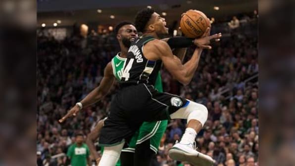 NBA: Bucks edge past Celtics via clutch Khris Middleton 3-pointer; Suns slump to franchise-record 16th straight loss