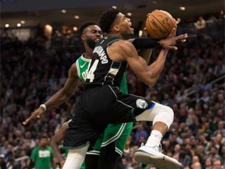 NBA: Bucks edge past Celtics via clutch Khris Middleton 3-pointer; Suns slump to franchise-record 16th straight loss