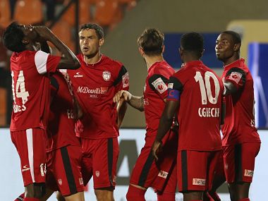 ISL 2018-19: NorthEast United FC jump into second place after handing Mumbai City FC third defeat in a row ISL 2018-19: NorthEast United FC jump into second place after handing Mumbai City FC third defeat in a row