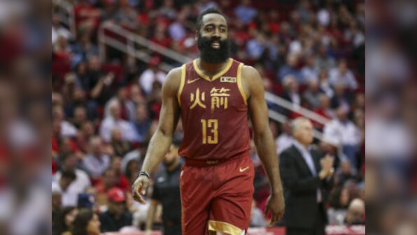 NBA: James Harden extends remarkable 30-point scoring streak to 30 games in Rockets' win; Kawhi Leonard sparks Raptors