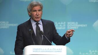 Harrison Ford pleads to protect oceans, calls out Trump for 'denigrating science'
