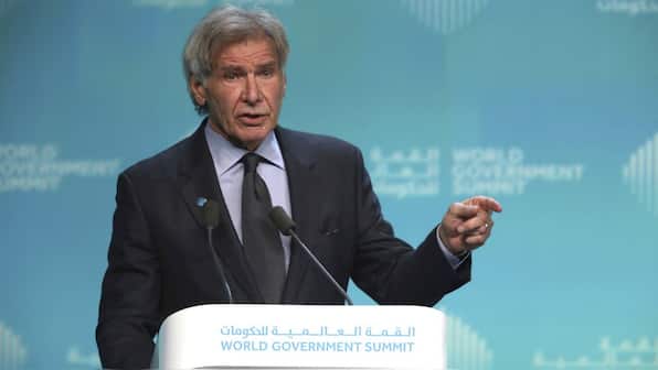 Harrison Ford pleads to protect oceans, calls out Trump for 'denigrating science'