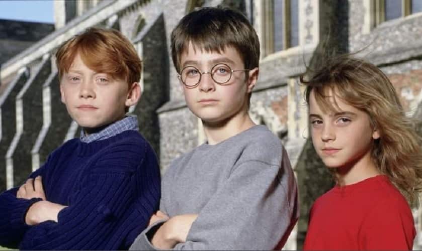 Harry Potter and the Philosopher’s Stone, the first part in the series was released on 2002. Source: Twitter