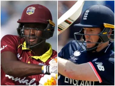 Jason Holder and Eoin Morgan, captain of West Indies and England respectively. Agencies 